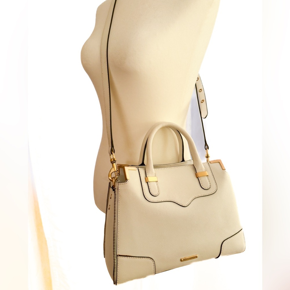 Rebecca Minkoff Small Amorous Satchel White